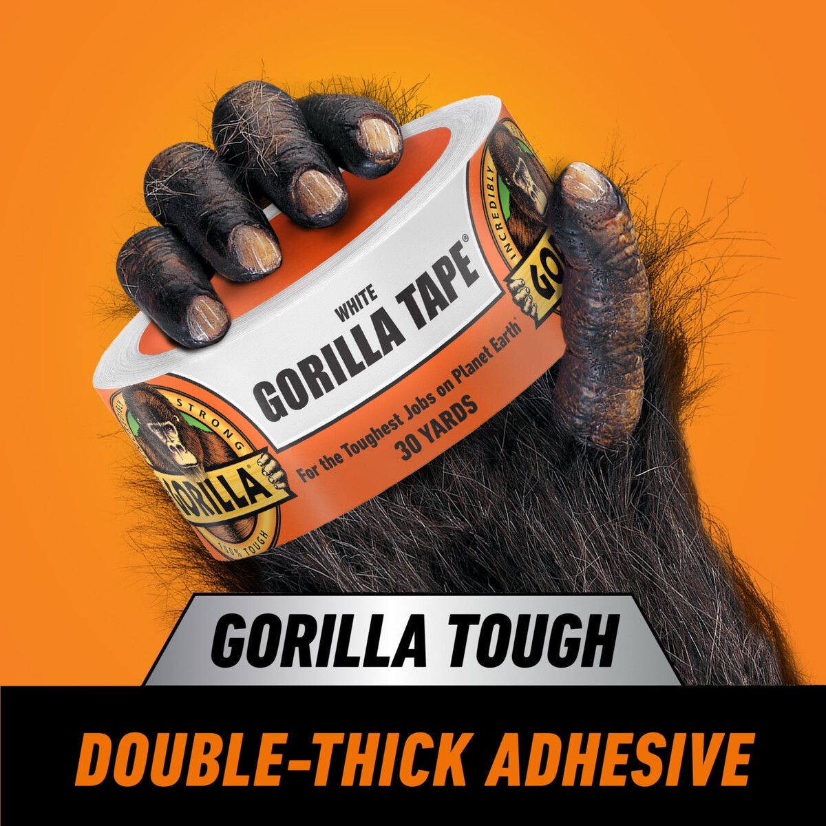 GORILLA - Cinta Gorilla Tape Blanco 30yd