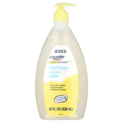 BEBE - Gel de Baño Bebé Equate Mild TearFree 828 mL Hipoalergenico