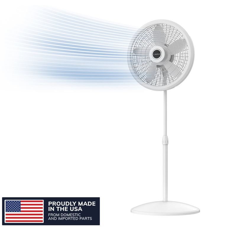 GENERICO Ventilador de Pie Lasko S18931 52cm 5 Aspas Oscilante