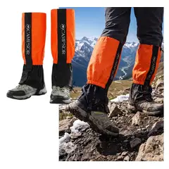 GENERICO - Polaina Trekking Impermeables Nieve Outdoor Naranjo