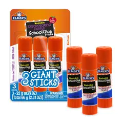 ELMERS - Barra Pegamento Disappearing Purple 22g 3un Lavable