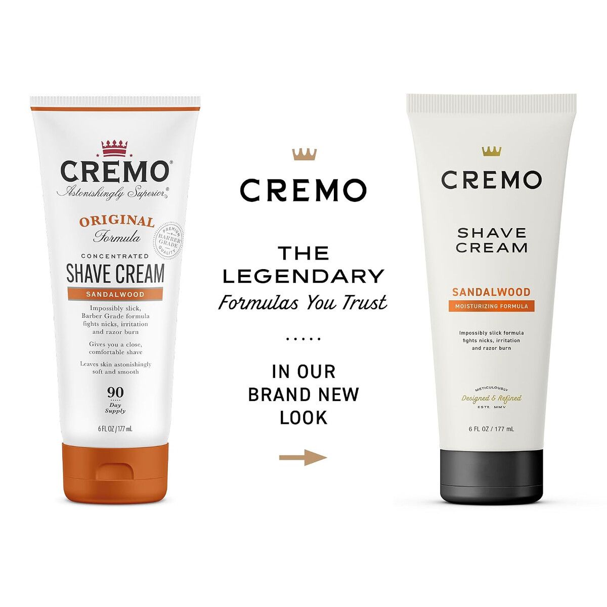 CREMO - Crema de Afeitar Cremo Sandalwood 177 mL Hidratante