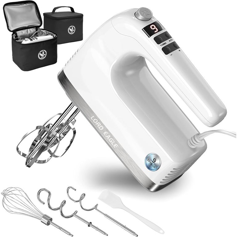 Batidora de Mano Eagle DC420 500W 9 Velocidades Digital