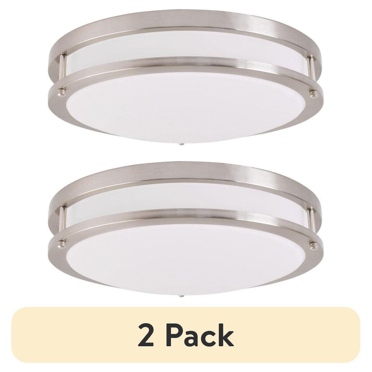 Lámpara de Techo Better Homes Gardens 35cm LED 1560lm 2 Pack, marca BETTER - Foto Principal