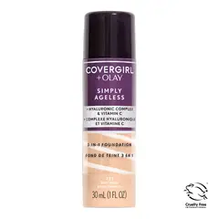 COVERGIRL - Base Líquida Simply Ageless 30mL Beige 3en1
