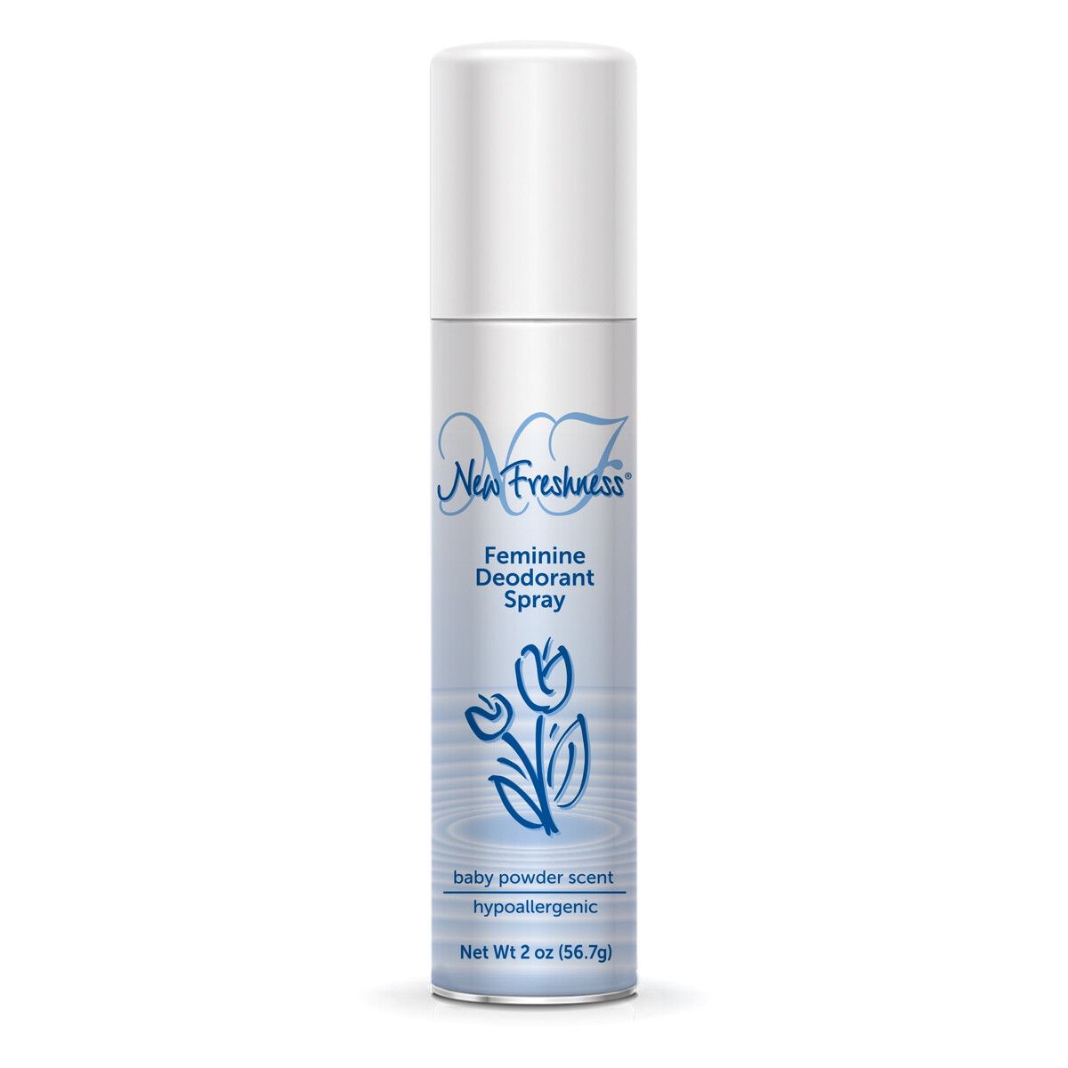 BABY - Desodorante Femenino New Freshness 2oz Baby Powder TalcFree