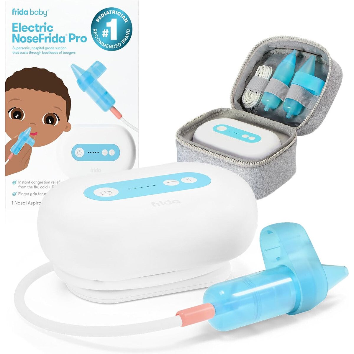 BABY - Aspirador Nasal Frida Baby Electric NoseFrida Pro 5Niveles