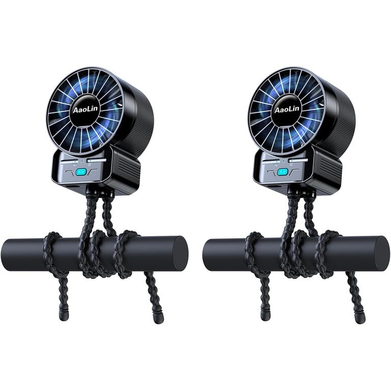 GENERICO Ventilador Clip AaoLin A2 2 Unidades 4 Vel 6600RPM