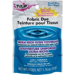 TULIP - Tinte Para Tela Royal Blue 50g Permanente Para Algodón