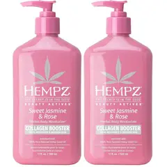 HEMPZ - Loción Corporal Sweet Jasmine Rose 500 ml Colágeno