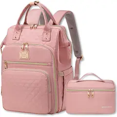 LUNCH - Mochila Weitars 15.6 para Laptop Rosa
