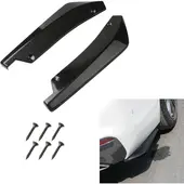 GENERICO - 2PCS Difusor Paragolpes Trasero Middrivr 43cm ABS