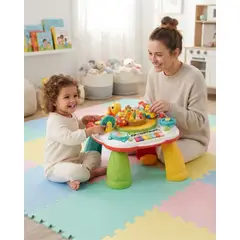 MYLHOGAR - Mesa de Actividades Didáctica 7 en 1 para Bebés e Infantil