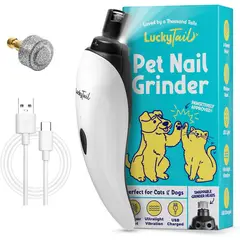 GENERICO - Lima Uñas LuckyTail USB Recargable Silenciosa Perros Gatos