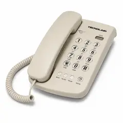 TECNOLAB - Teléfono Sobremesa TL483 Blanco