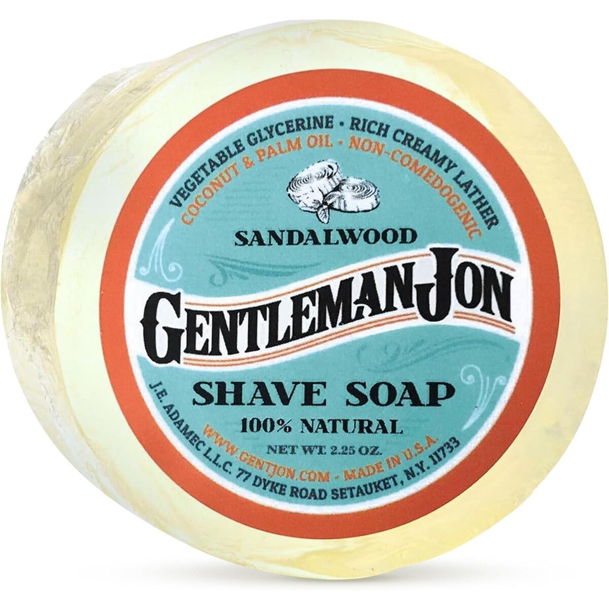 SANDALO - Jabón de Afeitar Gentleman Jon Sandalo 63 g