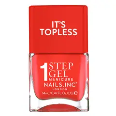 INC - Esmalte Nails Its Topless 14 mL 4en1 Gel Rojo