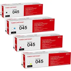 CANON - Cartucho Toner Compatible Cañón CRG045 Pack 4 BKCMY