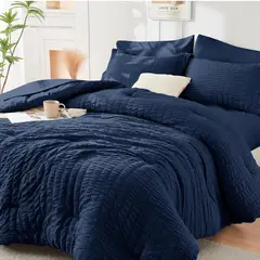 QUEEN - Acolchado HYMOKEGE Seersucker 88x88 Microfibra 7pz