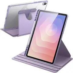 JETECH - Funda Galaxy Tab S11 Rotatoria Soporte S Pen Lavanda