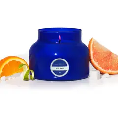 BLUE - Vela en Tarro Capri Volcano 19 oz Cera Soja 85h