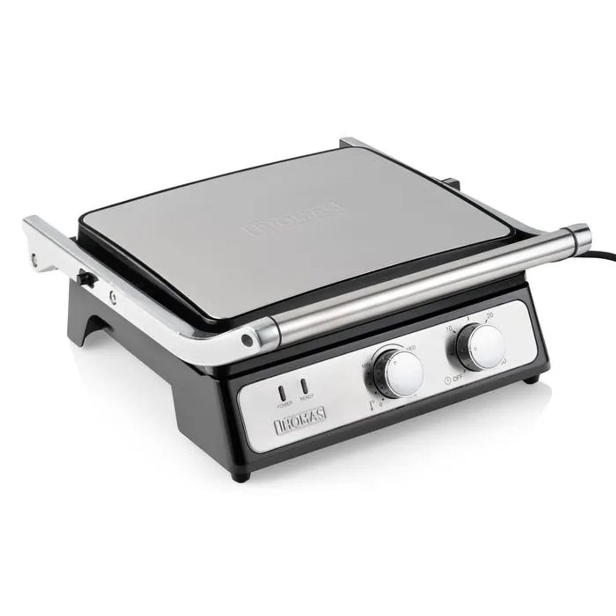 URSUS TROTTER - Sandwichera Grill 2 En 1 Th-980i Color Acero Potencia 2000 Watts