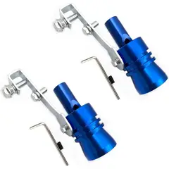 TURBO - Silbato DEVMO XL 120x65mm Aluminio 2 unidades