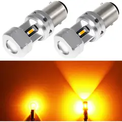 AMBAR - Bulbo LED PHINLION 1157 7528 8.6W 12V Señal