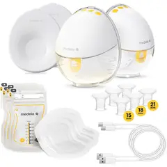 MEDELA - Extractor mamario eléctrico doble Motion InBra wearable