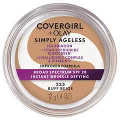 COVERGIRL - Base crema OLAY Simply Ageless 225 Beige SPF28