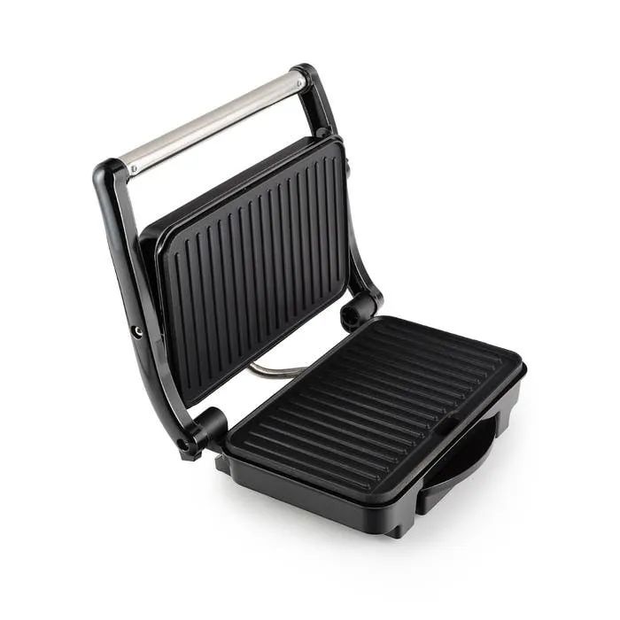 URSUS TROTTER Sandwichera PANINI TH-975 1500W Acero Gris Placas Antiadherentes Calentamiento Rápido
