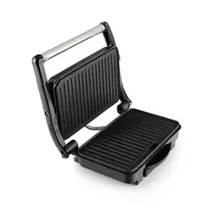 URSUS TROTTER - Sandwichera PANINI TH-975 1500W Acero Gris Placas Antiadherentes Calentamiento Rápido
