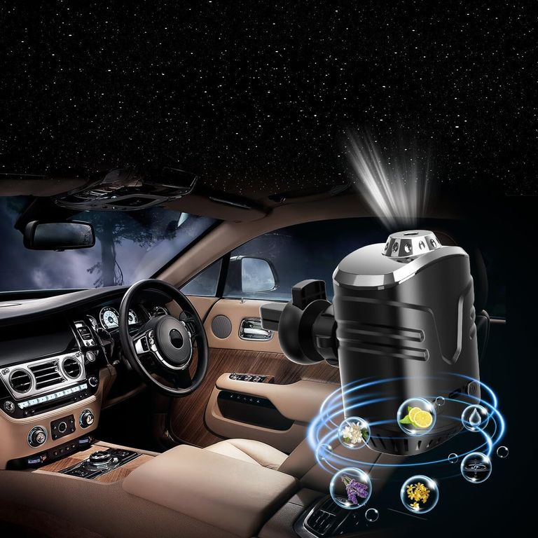 GENERICO Proyector Estelar Auto EGKimBa Starry Negro 2en1