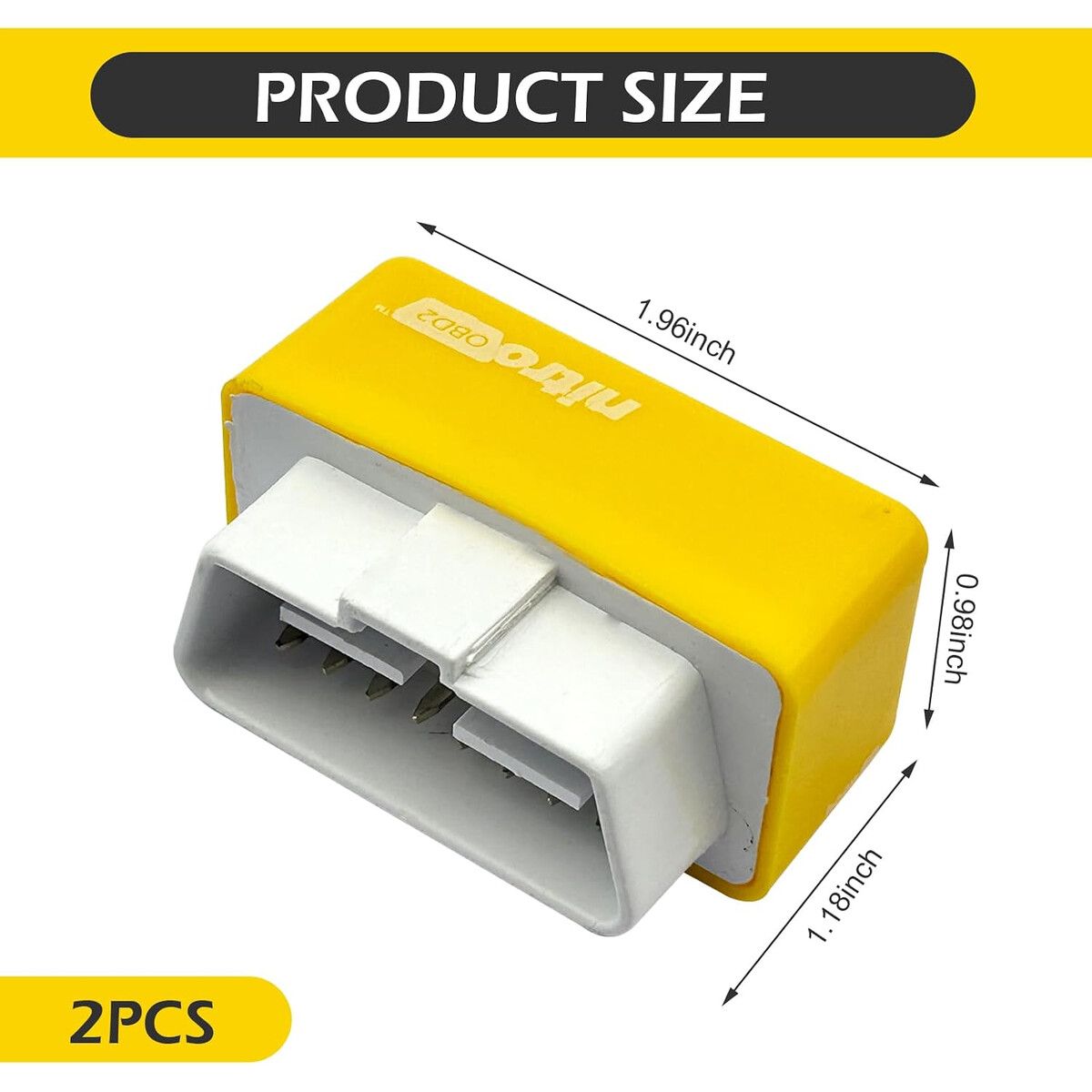 NITRO - Nitro OBD2 Plug Drive 2un Tuning Box 35 Mas Potencia Autos
