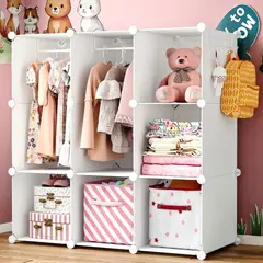 GENERICO - Closet Infantil Deijiner DJ03 36x36x16 Modular 7 Estantes