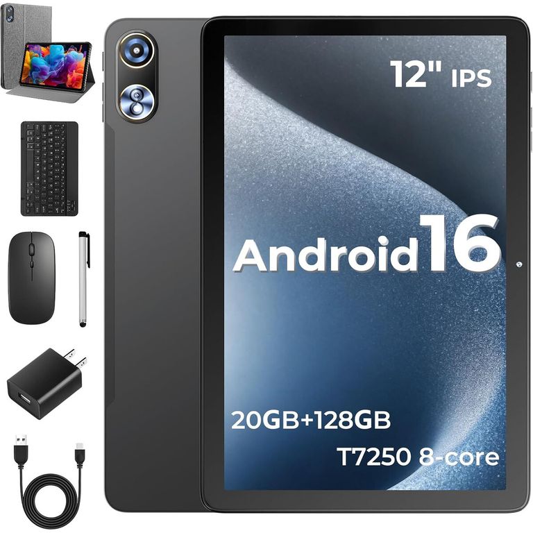 GENERICO Tablet Hasskya K90 12 Pulgadas Android 16 20GB 128GB