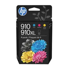 HP - Cartucho Tinta 910 910XL Original Pack 4 CMYK OfficeJet