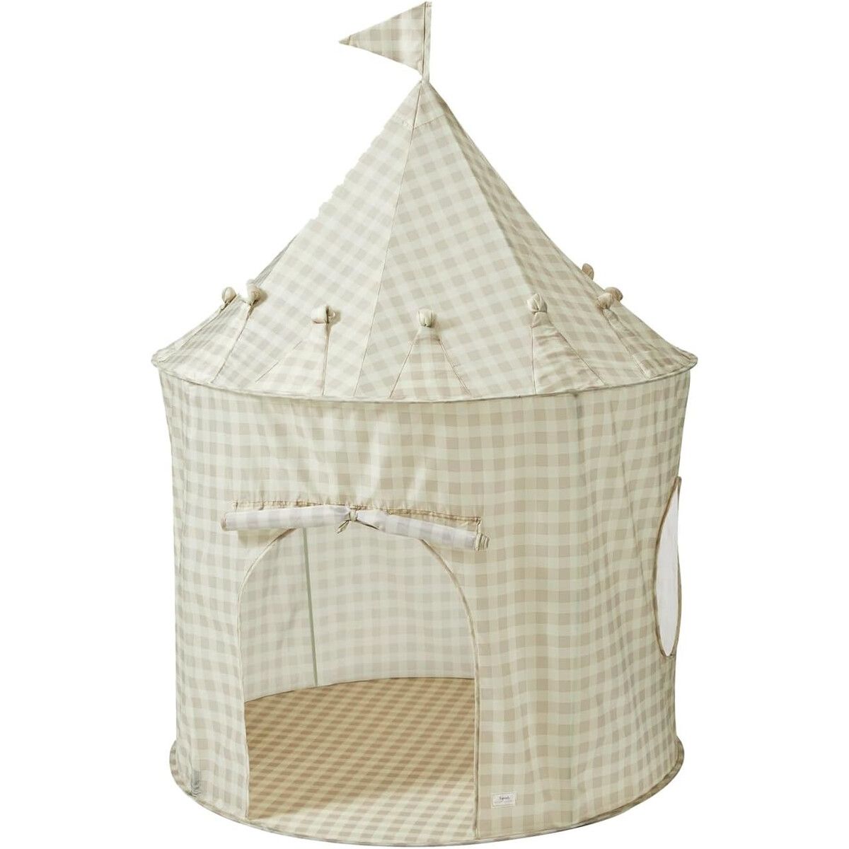 3 SPROUTS - Carpa 3 Sprouts Beige 100x100x135cm Poliéster Reciclado
