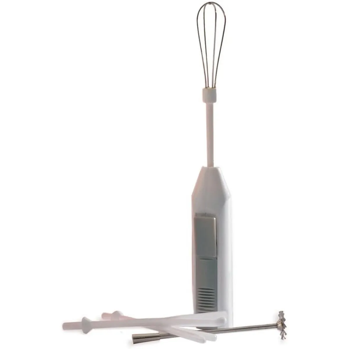 GENERICO - Mini Batidora Norpro Inalámbrica Set 5 Piezas Blanca 2AA