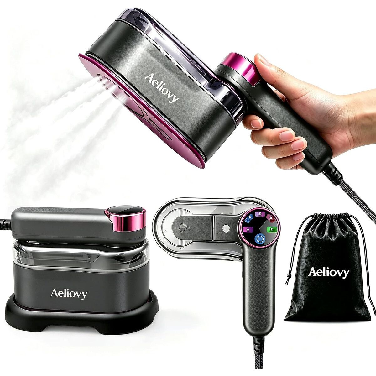 GENERICO - Vaporizador Aeliovy YD01 1200W 160ml LCD Touch