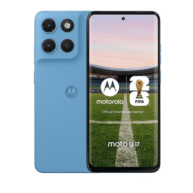 Celular Moto G17 128GB 4GB Alaskan Blue 50MP