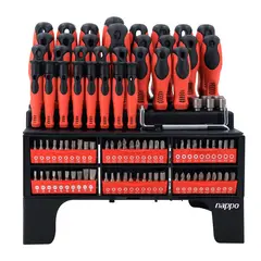 NAPPO - Set de Destornilladores 100 Piezas Puntas Magneticas