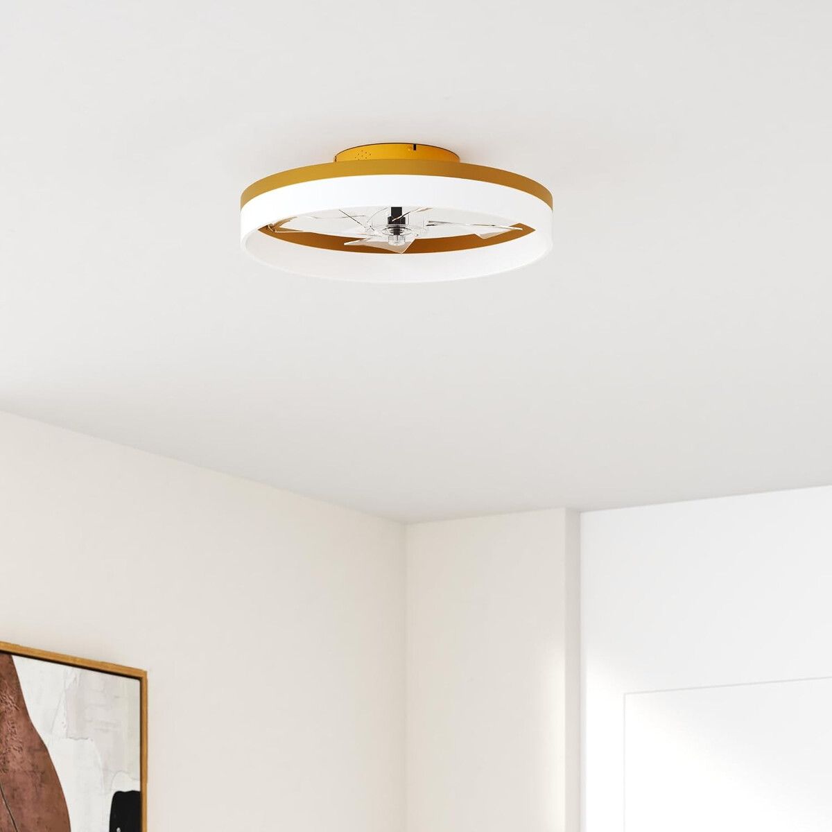 GENERICO - Ventilador Techo VOLISUN 21171ZM 19 INCH LED 4320LM