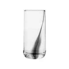 MAINSTAYS - Vaso Highball Sydney 473ml Swirl Negro