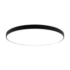 DRL - Foco Led Plafon Itd Redondo 36w Ip54 Baño Cocina Luz Blanca fría borde Negro