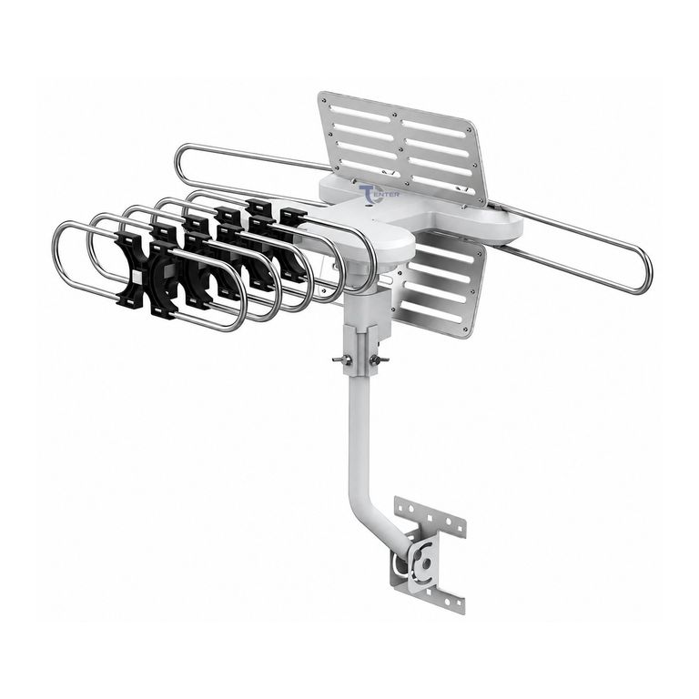 TECNOLAB Antena TV Digital TL874 35 dBi 360° 4K