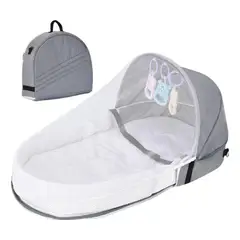 GENERICO - Cama Moisés para Bebé Portátil Plegable con Mosquitera