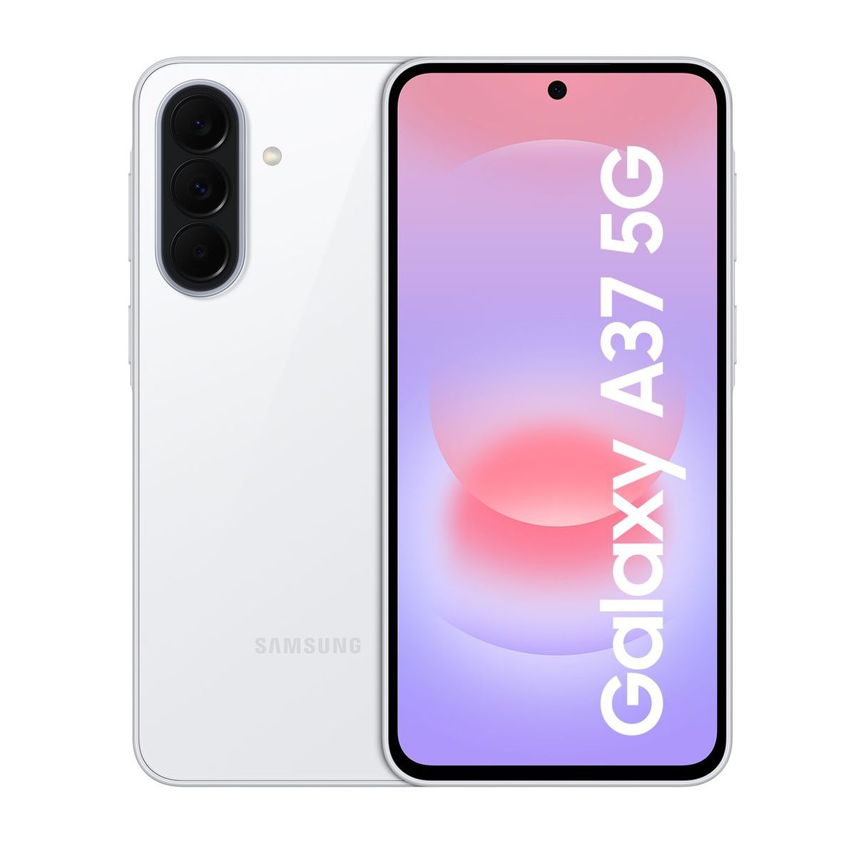 SAMSUNG - Samsung Galaxy A37 A376 128 GB 6 GB Awesome White SM-A376BZWJLTL