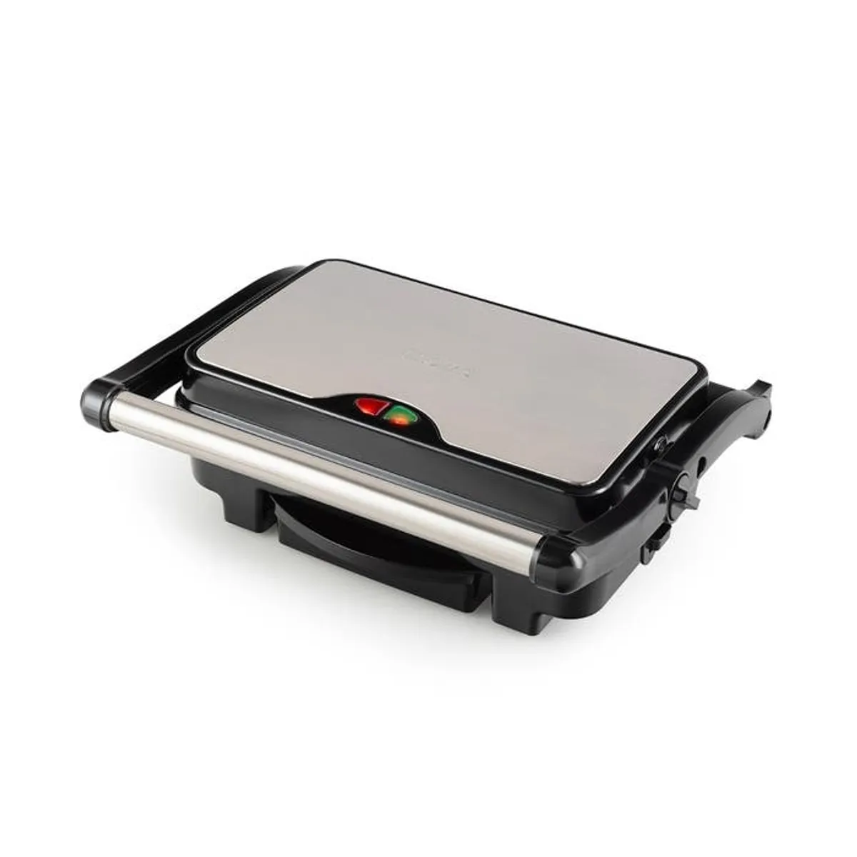 GENERICO - Sandwichera PANINI TH-975 1500W Acero Gris Placas Antiadherentes Calentamiento Rápido