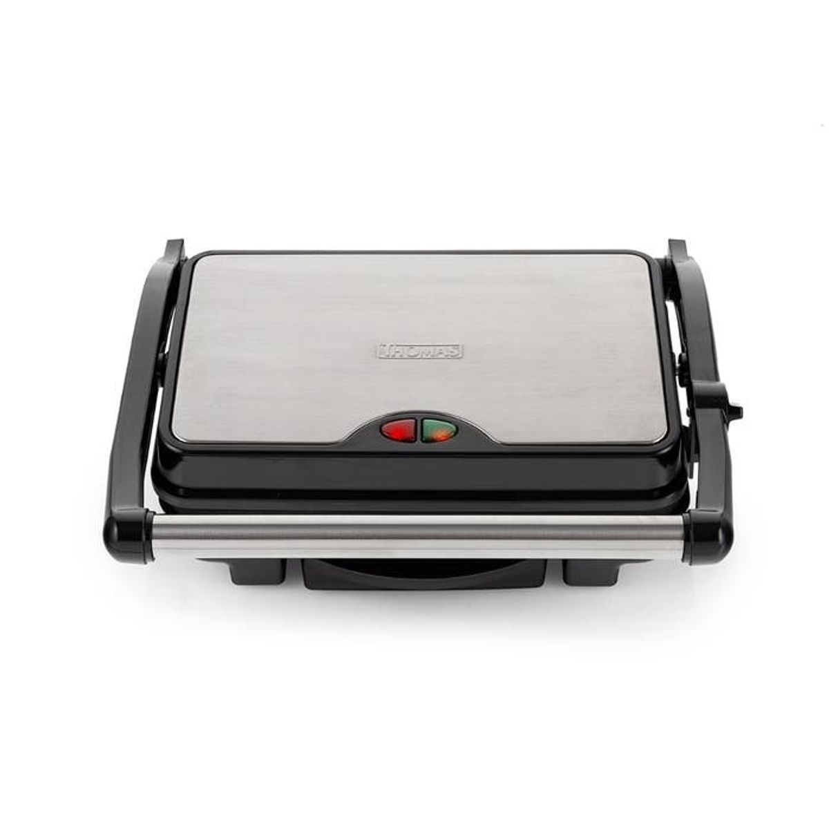 GENERICO - Sandwichera PANINI TH-975 1500W Acero Gris Placas Antiadherentes Calentamiento Rápido